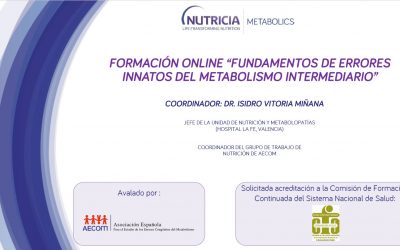 Formación OnLine «Fundamentos de Errores Innatos del Metabolismo Intermediario»