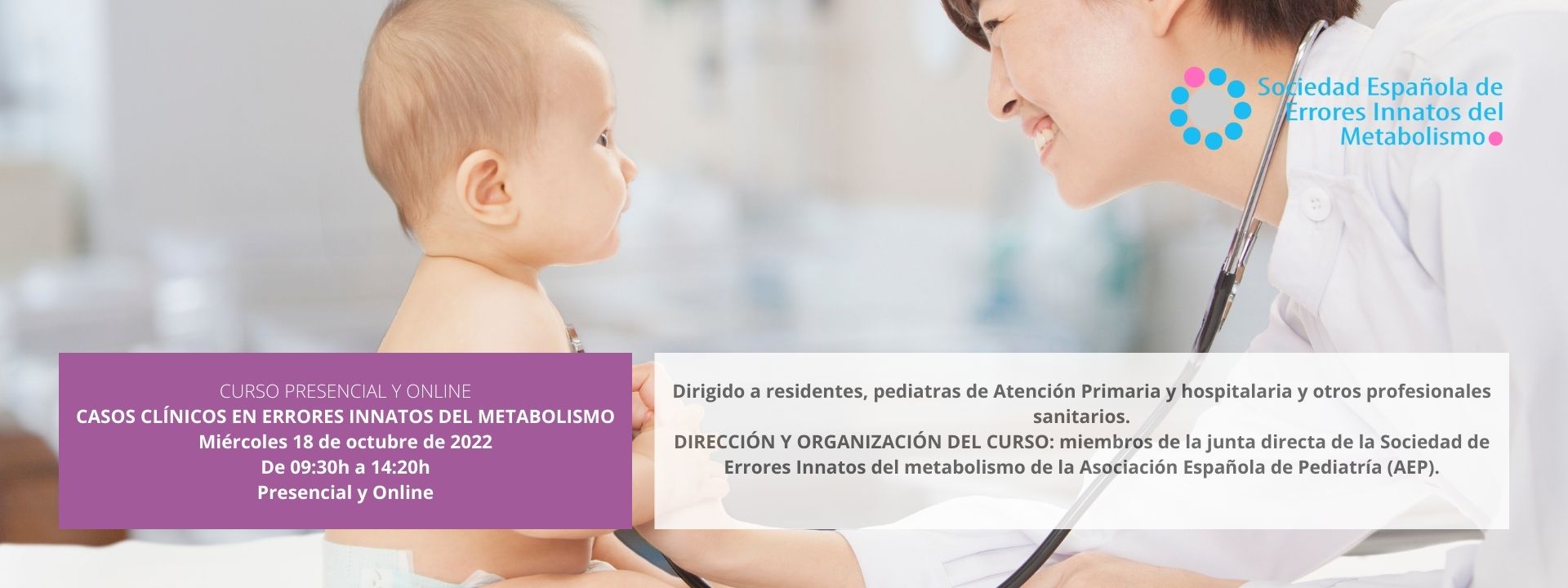 CASOS CLÍNICOS EN ERRORES INNATOS DEL METABOLISMO @ Sede de la Asociación Española de Pediatría